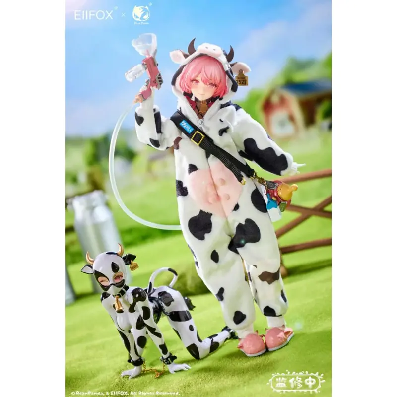 1/12Th Scale Dairy Cow Momo (Eiifox Studio X Bear Panda Studio Collaboration) 1