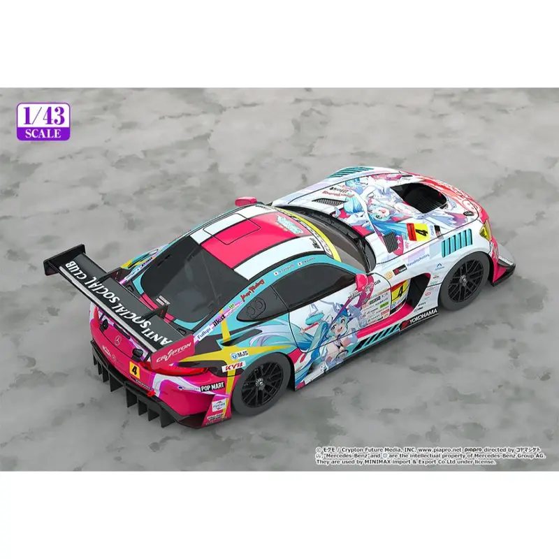 1/43 Good Smile Hatsune Miku Amg 2024 Season Opening Ver. 2