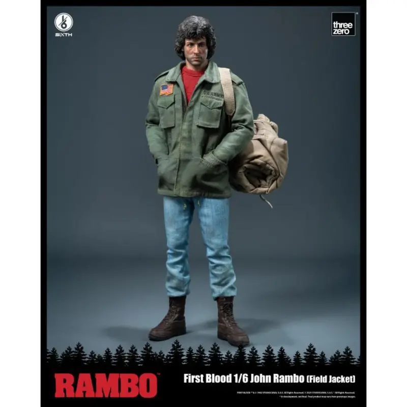 1/6Th Scale Collectible Figure - Rambo: First Blood - John Rambo (Field Jacket) 2