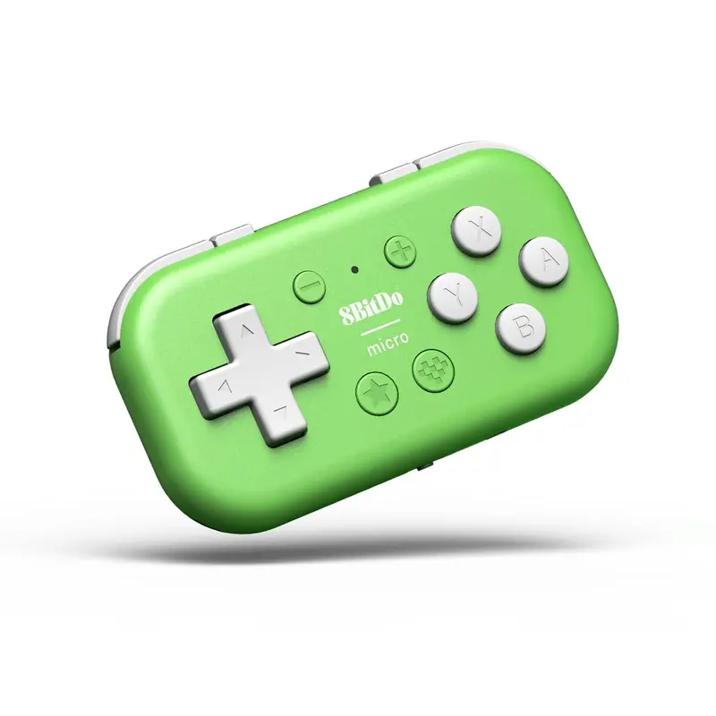 8Bitdo Micro Bluetooth Gamepad Pocket Size Mini Controller - Green 1