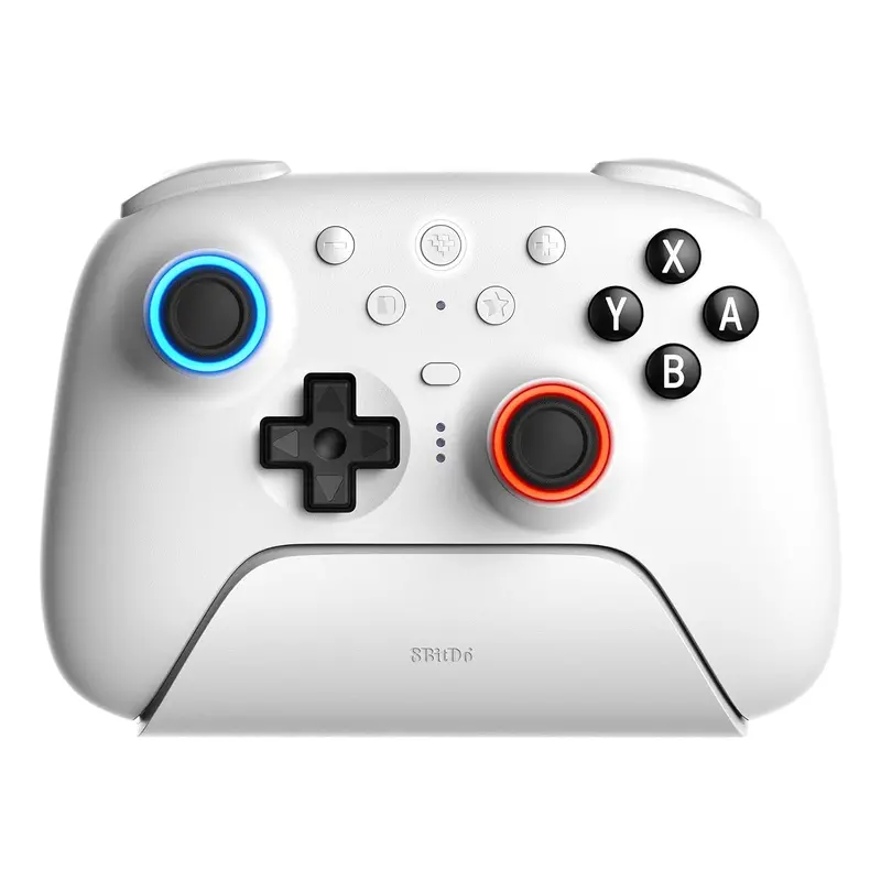8Bitdo Ultimate 2 Bluetooth Controller W/ Charging Dock - White 1