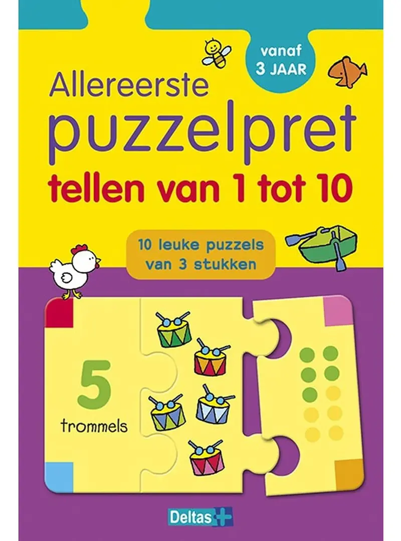 Allereerste Puzzelpret: Tellen Van 1 Tot 10 1