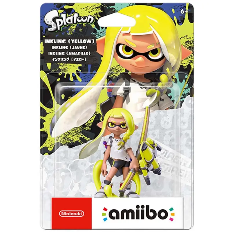 Amiibo Inkling (Yellow) - Splatoon Series 1