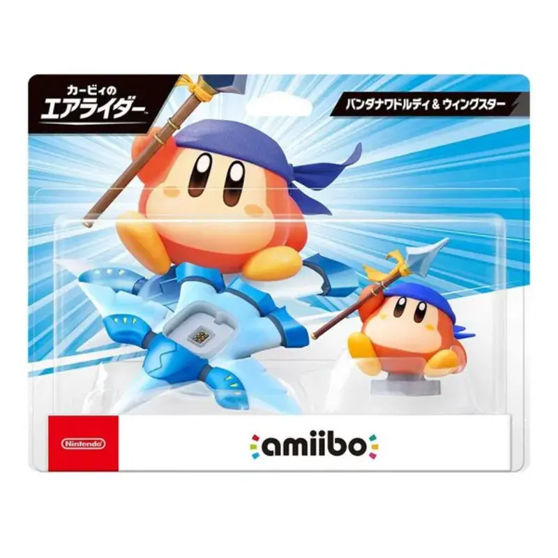 Amiibo Kirby Air Riders Series - Bandana Waddle Dee & Wing Star 1
