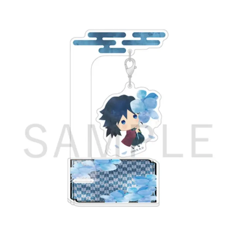 Aniplex Yurafuwa Acrylic Mascot Giyu Tomioka Flower Version 1