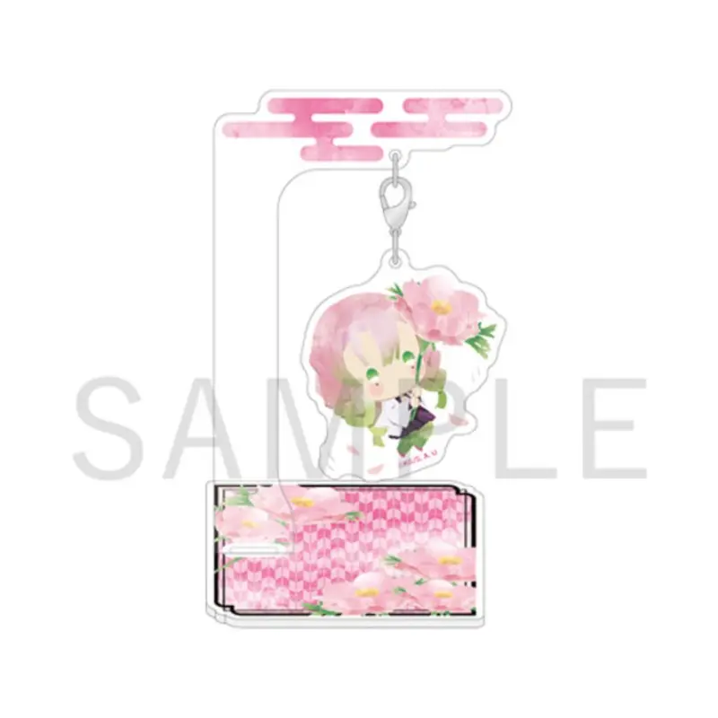 Aniplex Yurafuwa Acrylic Mascot Mitsuri Kanroji Flower Version 1