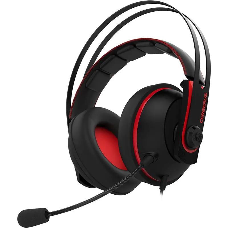 Asus Cerberus V2 Red Gaming Headset 1