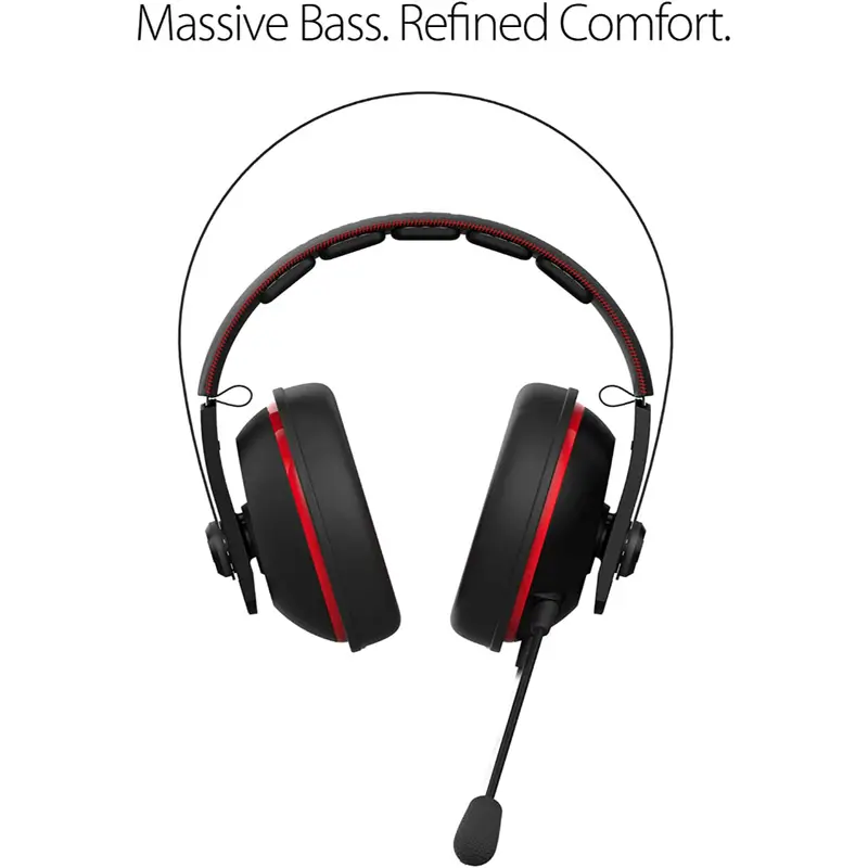 Asus Cerberus V2 Red Gaming Headset 2