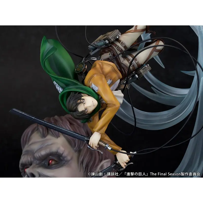 Attack On Titan - Scale Figure Levi Vs Beast Titan Ver. 2