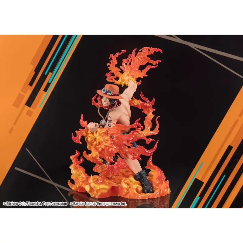 Bandai Figuarts Zero Portgas D Ace One Piece Bounty Rush 5Th Anniversary Figure 1