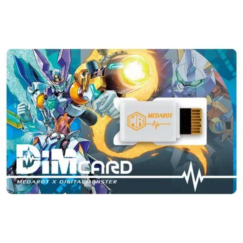 Bandai Medarot X Digimon Dim Card 1