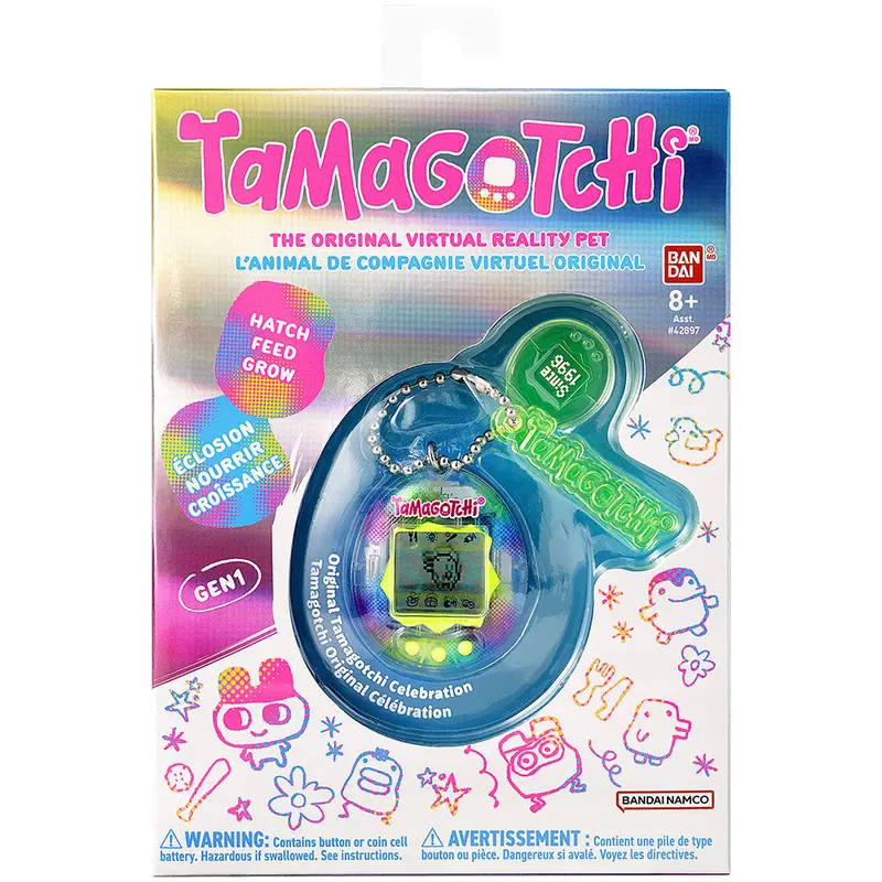 Bandai Original Tamagotchi Gen 1 - Celebration Neon & Pop 2