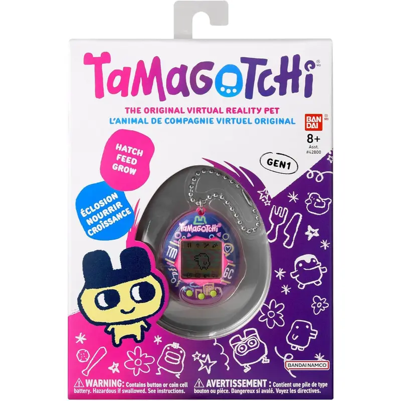 Bandai Original Tamagotchi Gen 1 - Neon Lights 2