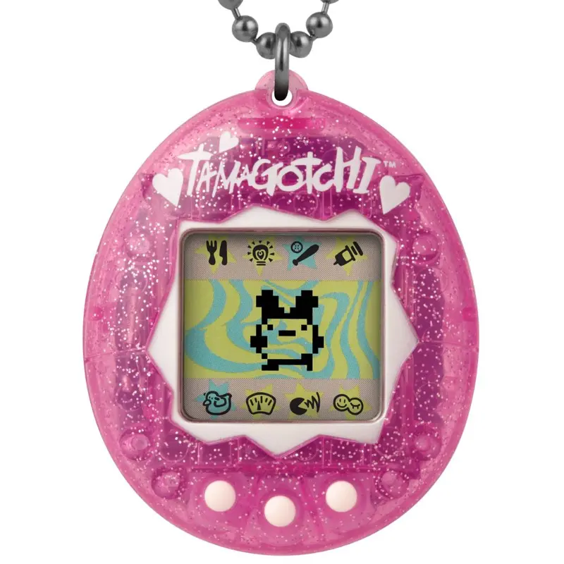 Bandai Original Tamagotchi Gen 1 - Pink Glitter 1