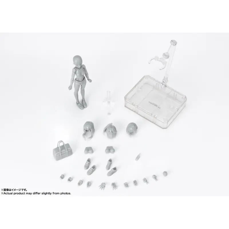 Bandai S.H.Figuarts Body-Chan School Life Edition Dx Set (Gray Color Ver.) 2
