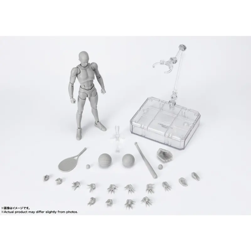 Bandai S.H.Figuarts Body Kun Sports Edition Dx Set (Gray Color Ver.) 1