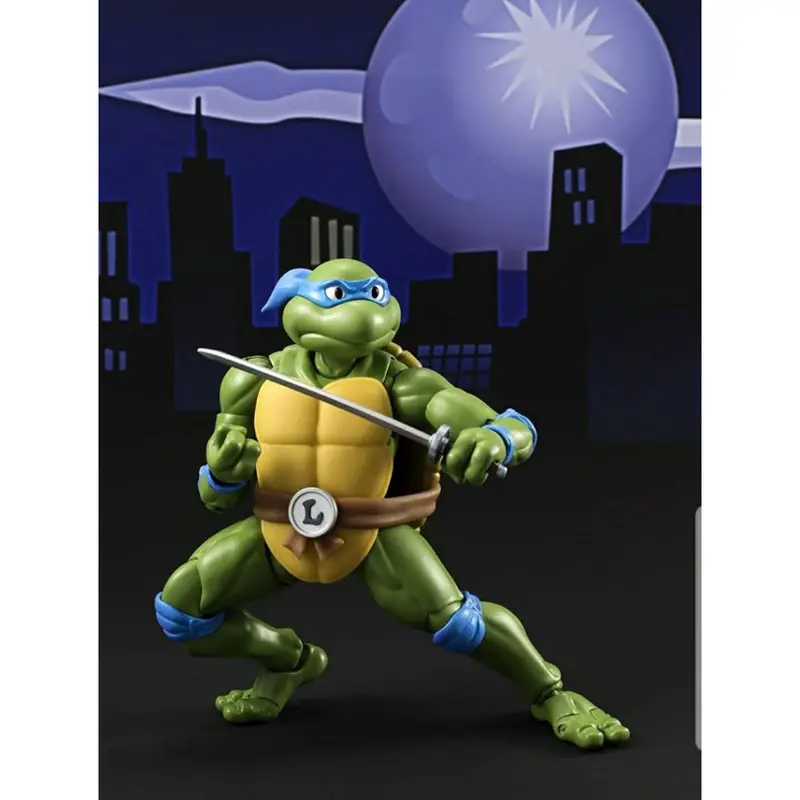 Bandai Shf Leonardo Teenage Ninja Turtle 1