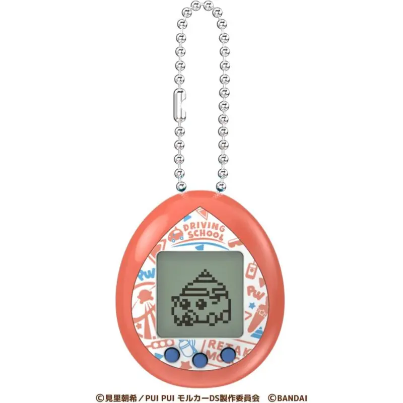 Bandai Tamagotchi Puipui Molcar Driving School Ver Red 1