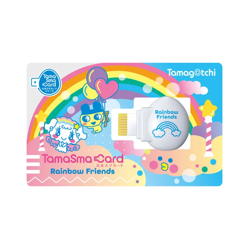 Bandai Tamagotchi Tamasma Card Rainbow Friends 1