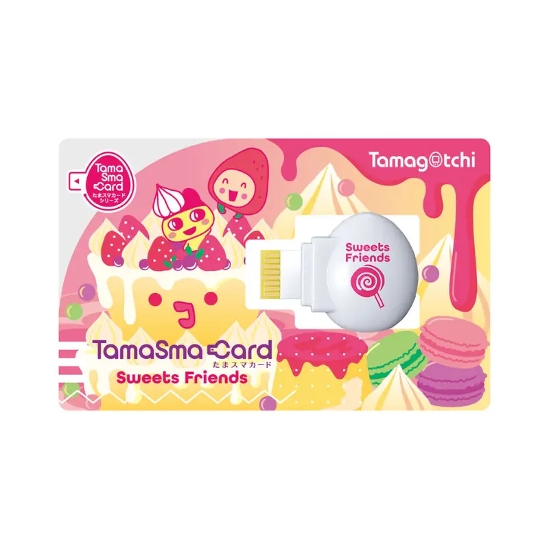 Bandai Tamagotchi Tamasma Card Sweets Friends 1