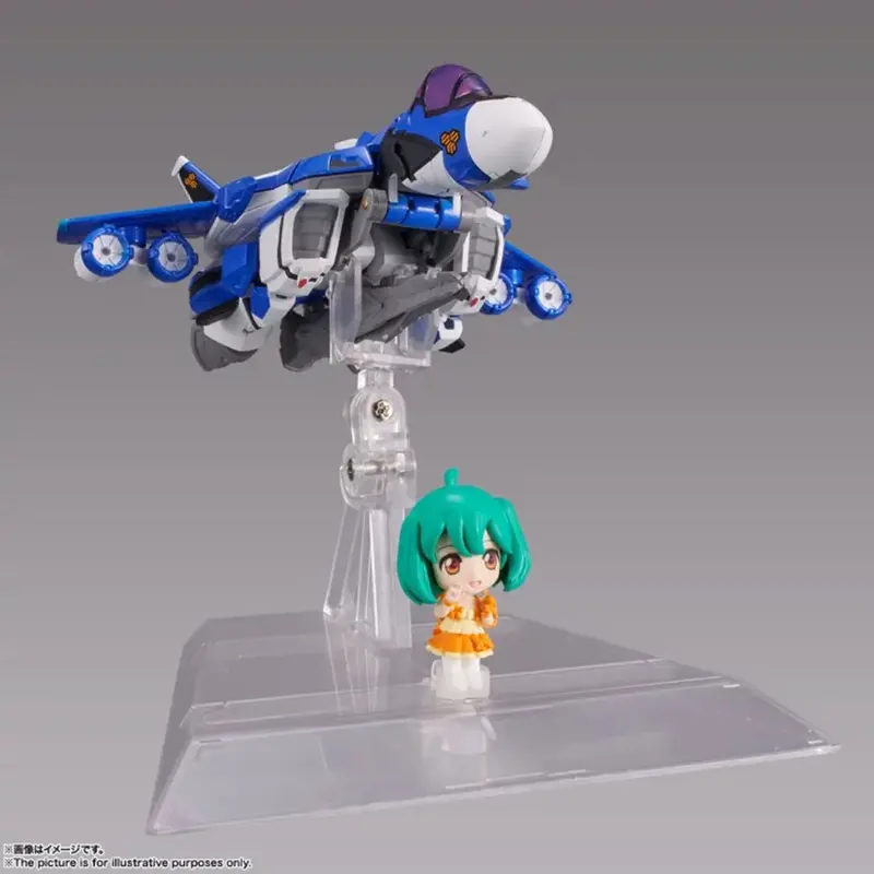 Bandai Tiny Session Vf-25G Messiah Valkyrie (Michael Use) With Ranka Macross 2