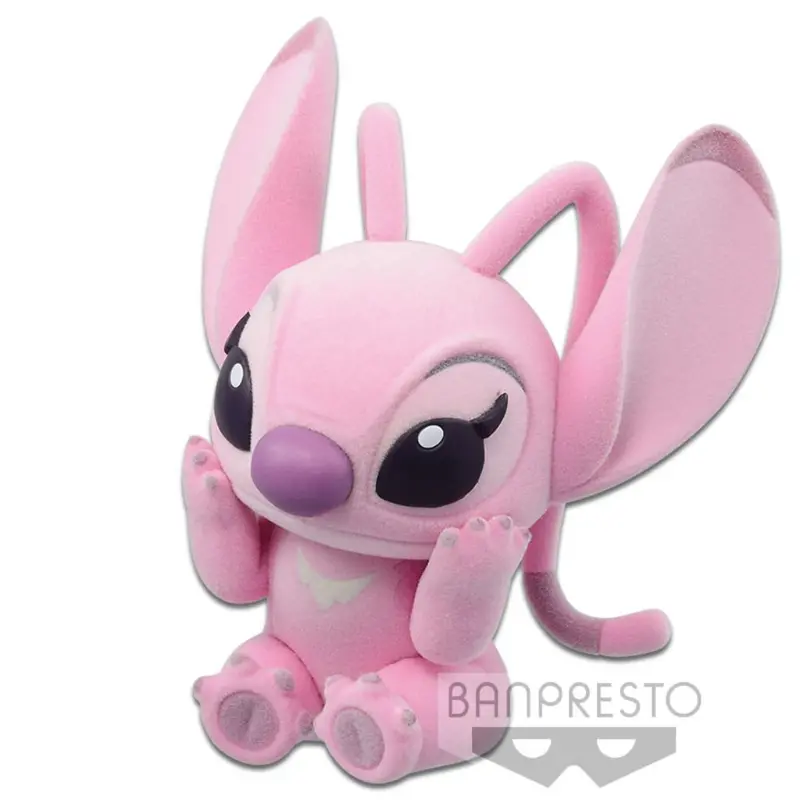 Banpresto Angel Ver B Q Posket Stitch & Angel Fluffy Puffy Disney Character 1