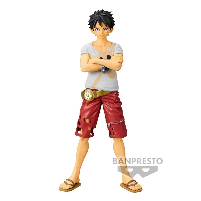Banpresto Dxf Monkey D Luffy The Grandline Men Vol.6 One Piece Film Red 1