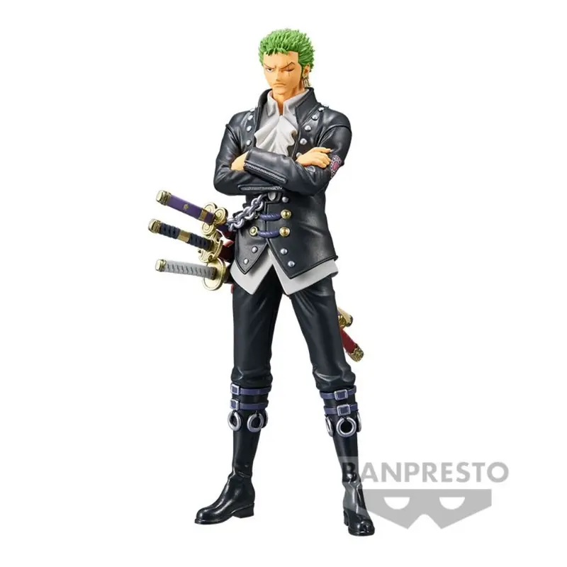 Banpresto Dxf Roronoa Zoro The Grandline Men Vol.3 One Piece Film Red 2