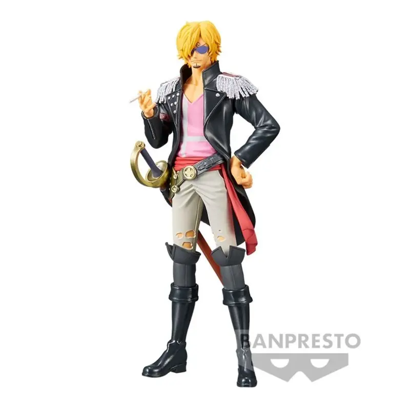 Banpresto Dxf Sanji The Grandline Men Vol.4 One Piece Film Red 1