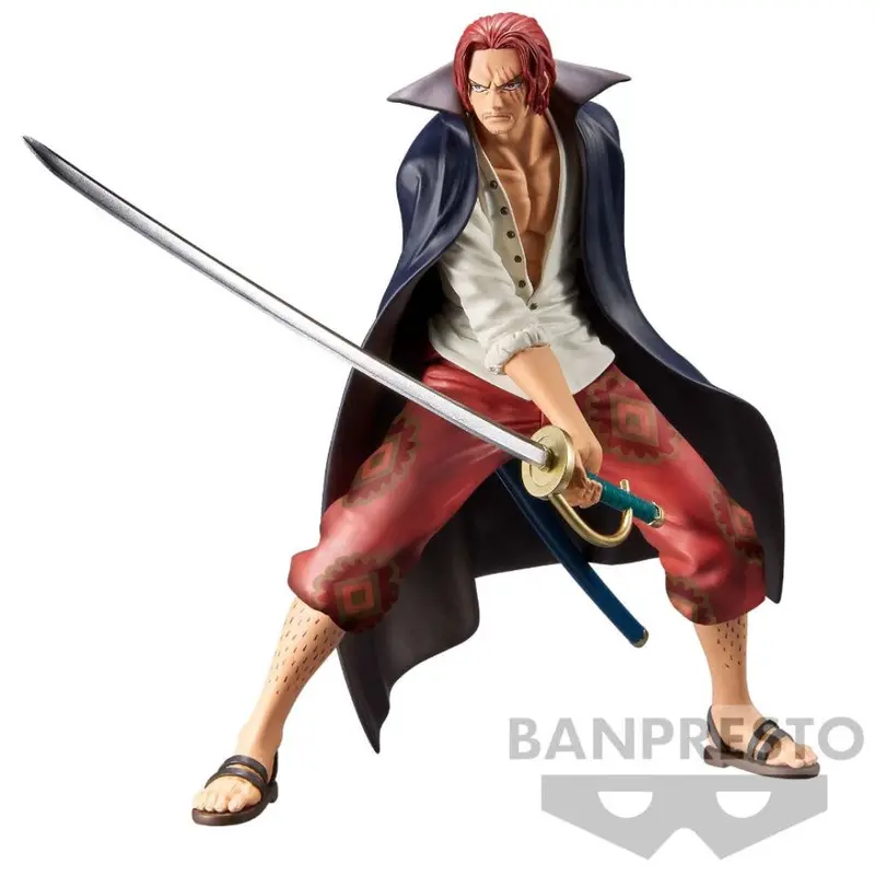 Banpresto Dxf Shanks Posing Figure One Piece Film Red 1