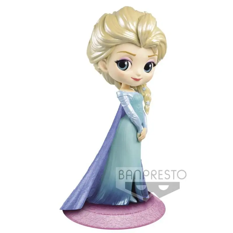 Banpresto Elsa Glitter Line Q Posket Disney Character 1