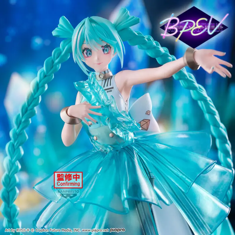 Banpresto Evolve Clearluxe Hatsune Miku Emeraldgem Figure 2