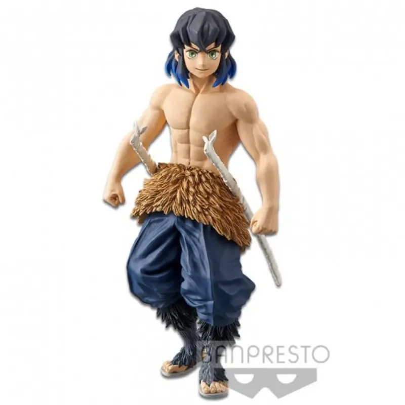 Banpresto Inosuke Hashibira Without Mask Kimetsu No Yaiba Figure Vol 8 1