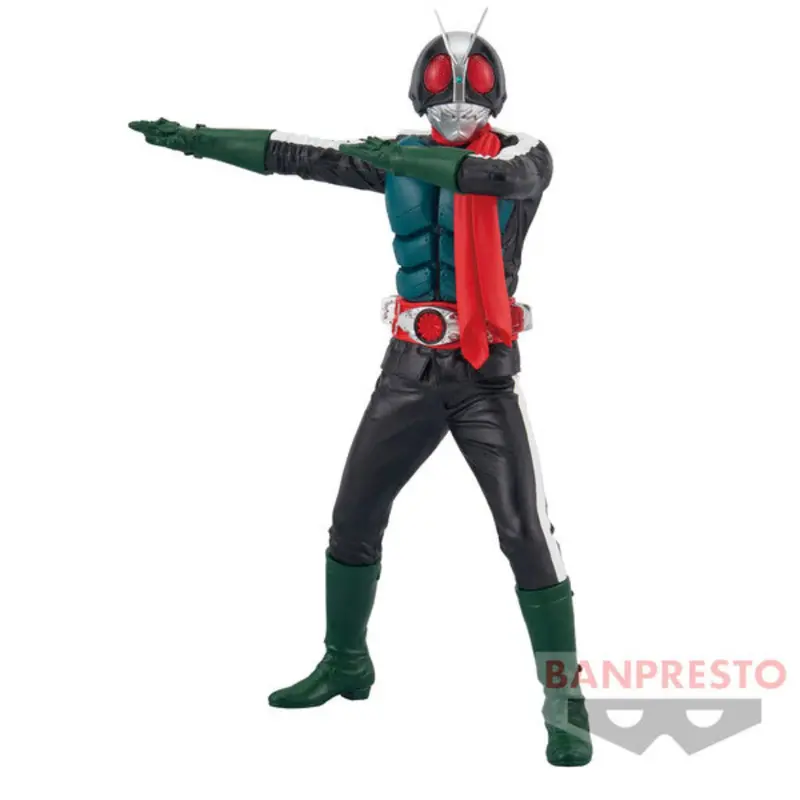 Banpresto Kamen Rider No.2 Hero's Brave Statue Figure 1