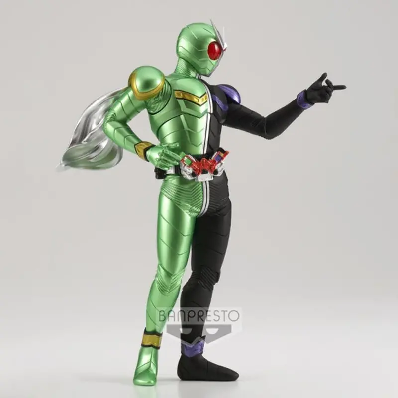 Banpresto Kamen Rider W Cyclone Joker (Ver.A) Hero's Brave Statue Figure 2