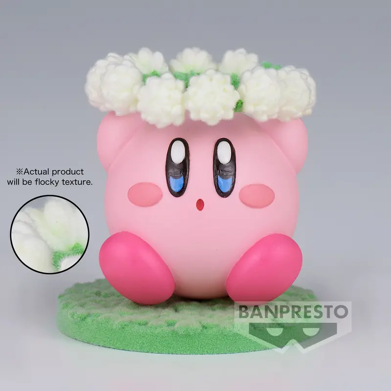 Banpresto Kirby Ver B Fluffy Puffy Mine Petit Play In The Flower 1
