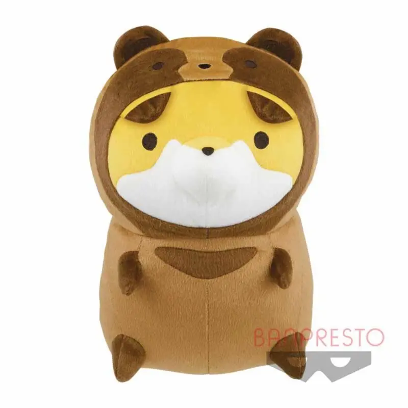 Banpresto Kitsune In Tanuki Costume Super Big Plush - Tanuki & Kitsune 1
