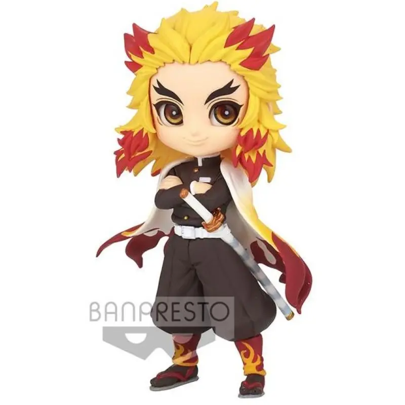 Banpresto Kyojuro Rengoku Ver A Q Posket Petit Vol 5 Demon Slayer Kimetsu No Yaiba 1