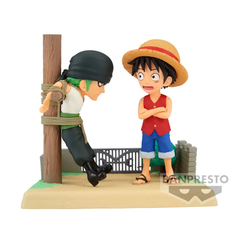 Banpresto Monkey D.Luffy Vs Roronoa Zoro Wcf Log Stories One Piece 1