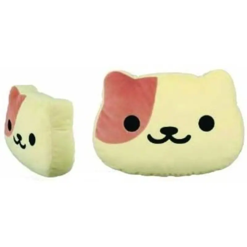 Banpresto Peaches Neko Atsume Big Round Face Shaped Cushion 1