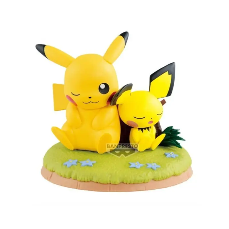 Banpresto Pikachu & Pichu Relaxing Time Pokemon Figure 1