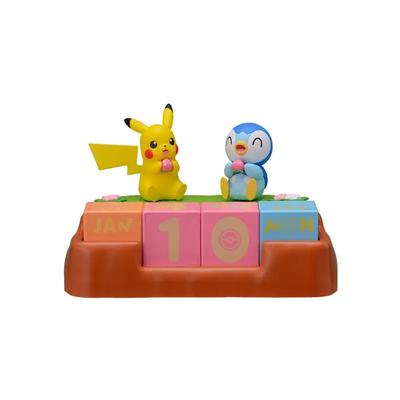 Banpresto Pikachu & Piplup Pokemon Perpetual Calendar 1