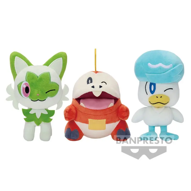 Banpresto Pokemon Scarlet & Violet Starters Small Plush 1