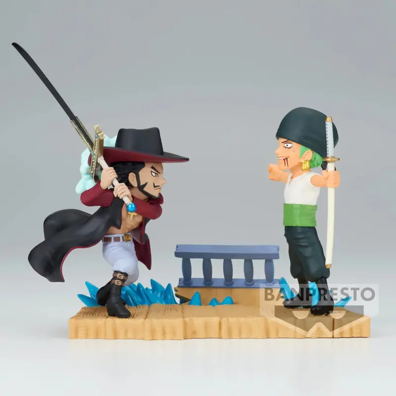 Banpresto Roronoa Zoro Vs Dracule Mihawk Wcf Log Stories One Piece 2