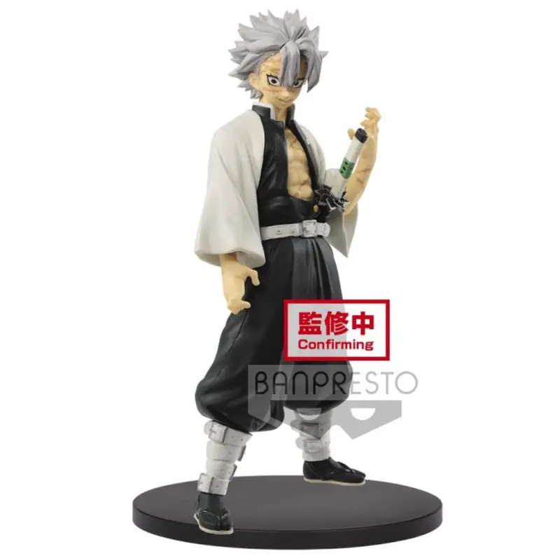 Banpresto Sanemi Shinazuguwa Demon Slayer Kimetsu No Yaiba Figure Vol 14 1