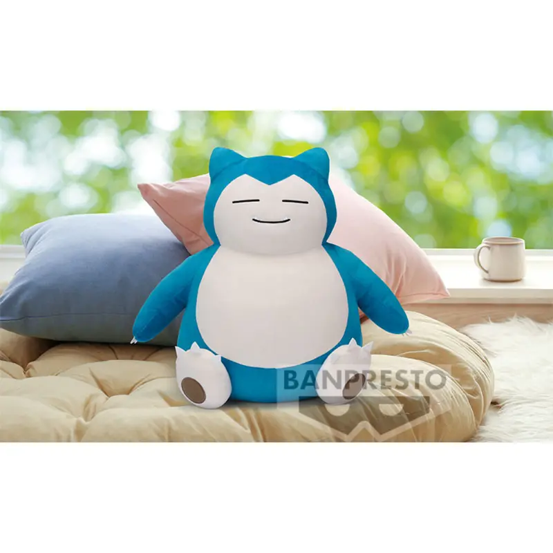 Banpresto Snorlax Super Mofugutto Pokemon Plush 2