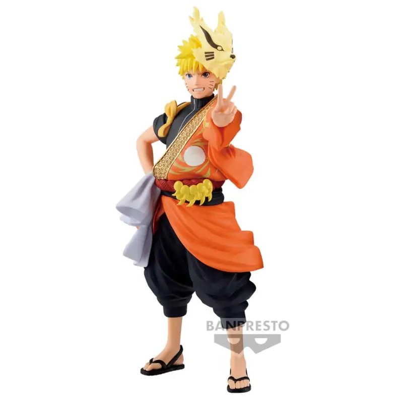 Banpresto Uzumaki Naruto Animation 20Th Anniversary Costume Naruto Shippuden Figure 1