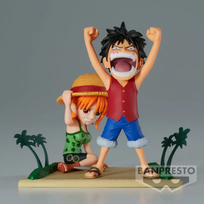 Banpresto Wcf Monkey D.Luffy & Nami Log Stories One Piece 1