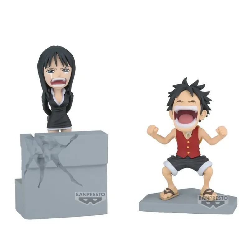 Banpresto Wcf Monkey D. Luffy & Nico Robin Log Stories One Piece 1