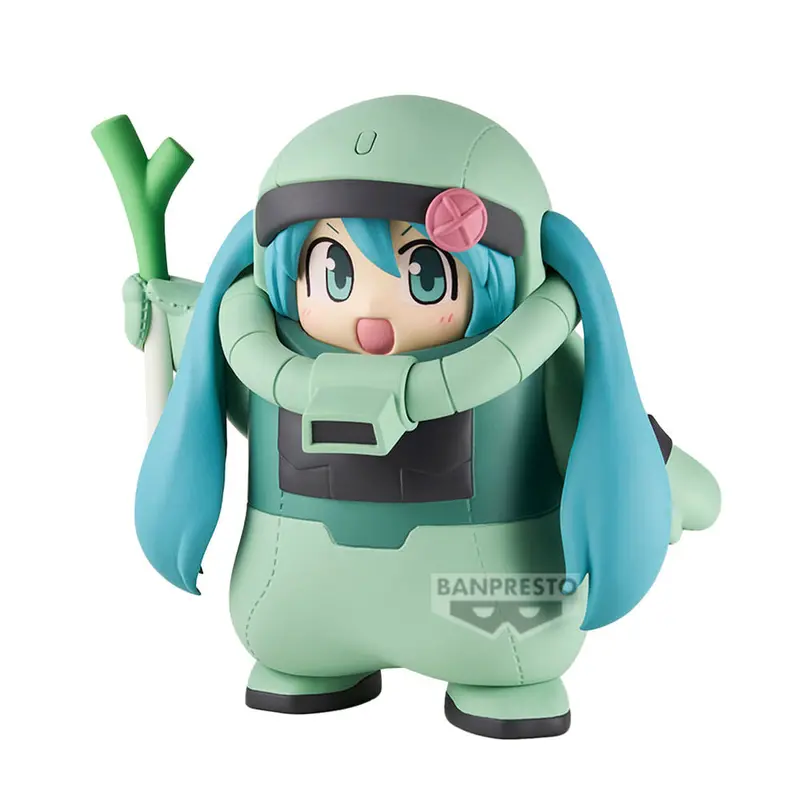 Banpresto Zaku Costume Hatsune Miku Ver. Gundam 45Th X Hatsune Miku Figure 1